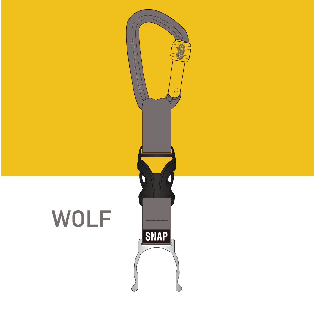 KARABINER BOTTLE HOLDER　WOLF（ウルフ）