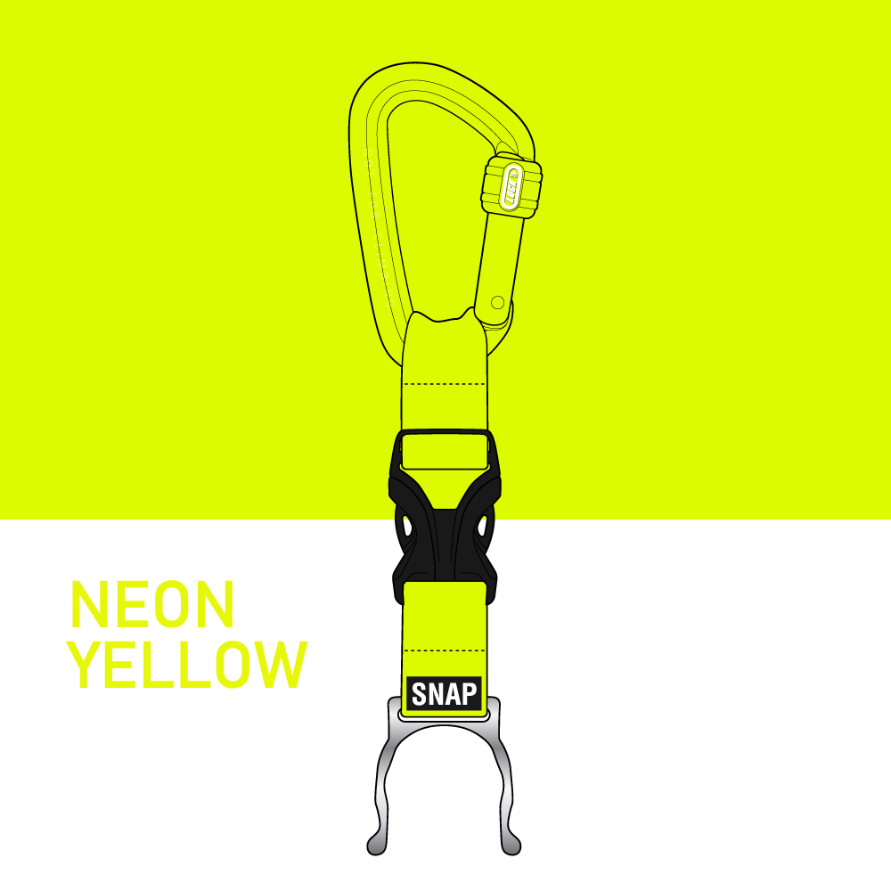 KARABINER BOTTLE HOLDER　ネオンイエロー