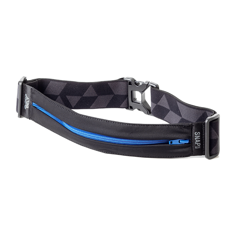 GLOOP BELT MESSENGER HIP ブラック/ブルーzip