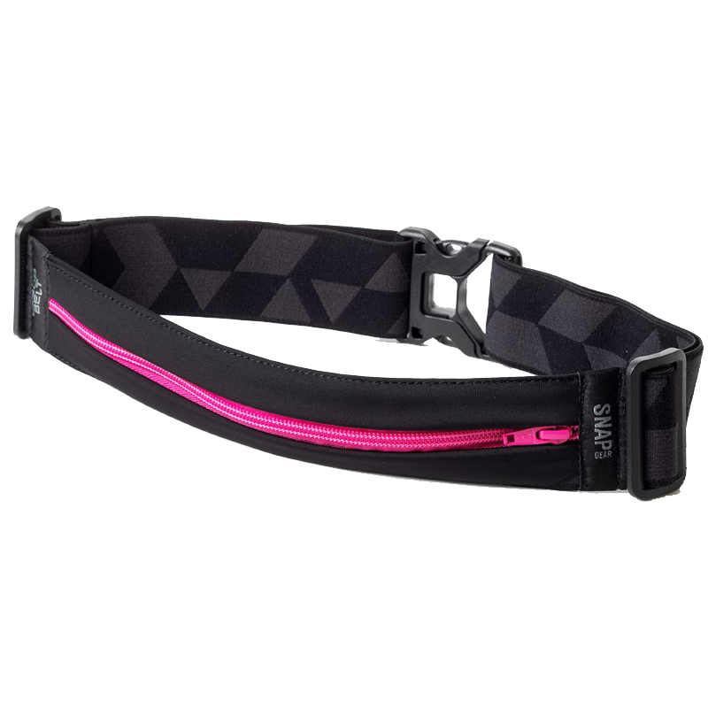 GLOOP BELT MESSENGER HIP ブラック/ホットピンクzip