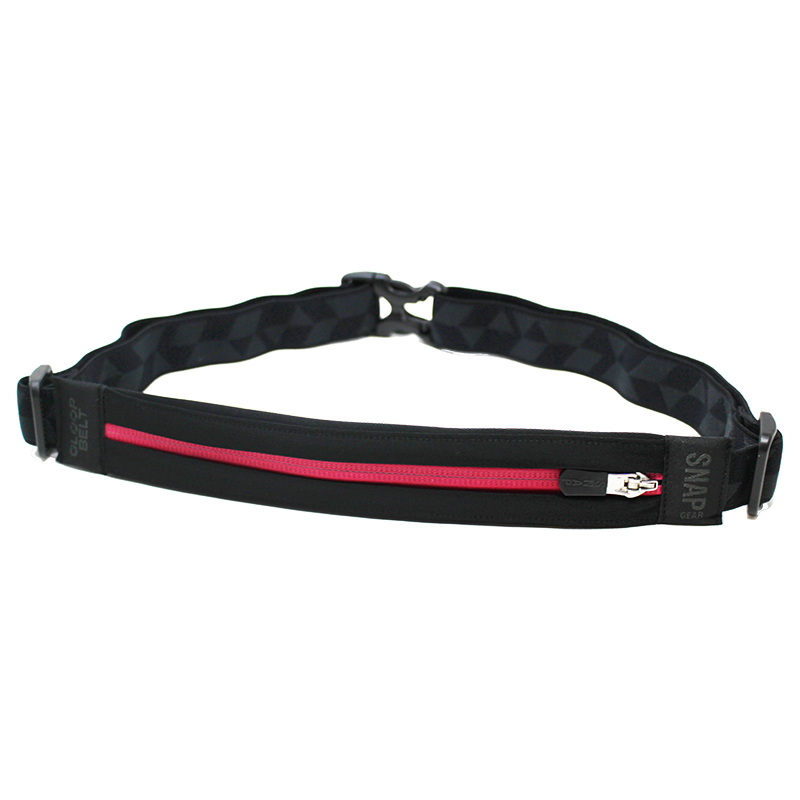 GLOOP BELT JOURNEY Water Resistants ブラック/ホットピンク Zip
