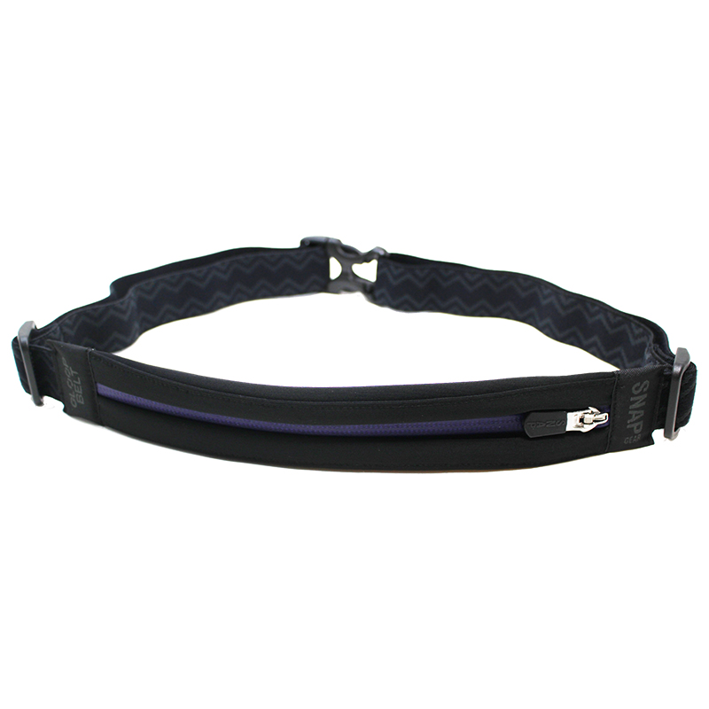 GLOOP BELT JOURNEY Water Resistants ブラック/パープル Zip