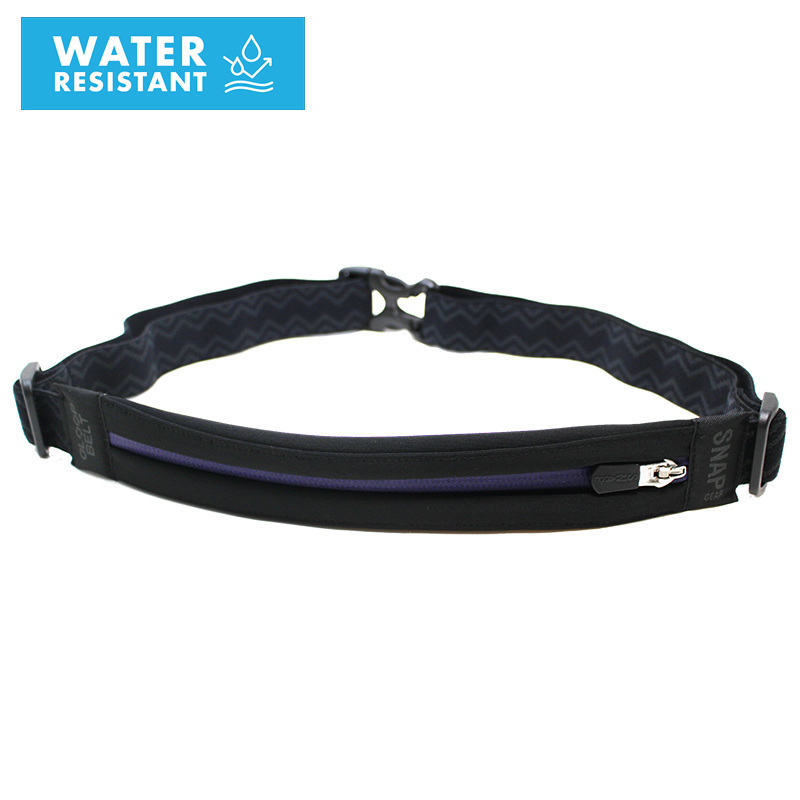GLOOP BELT JOURNEY Water Resistants ブラック/パープル Zip